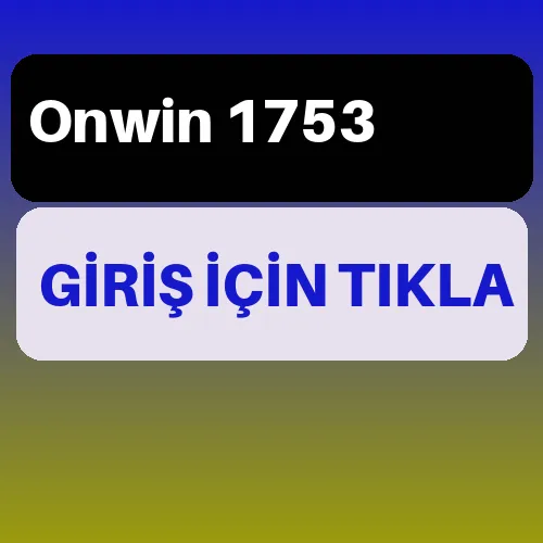 Onwin Mobil giriş yap